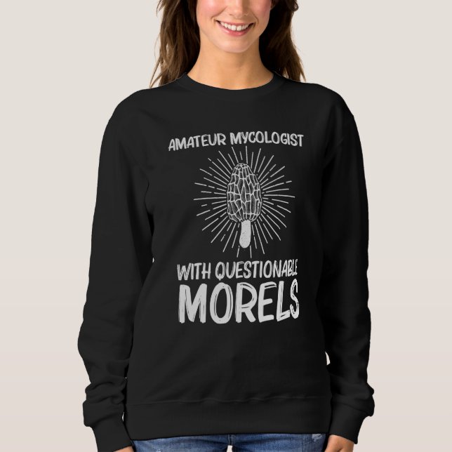Sudadera Cute Morel For Men Women Morel Mushroom Hunting (Anverso)