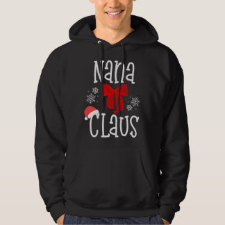 Sudadera Cute Nana Claus Santa Abuela Navidades Pajama Fam