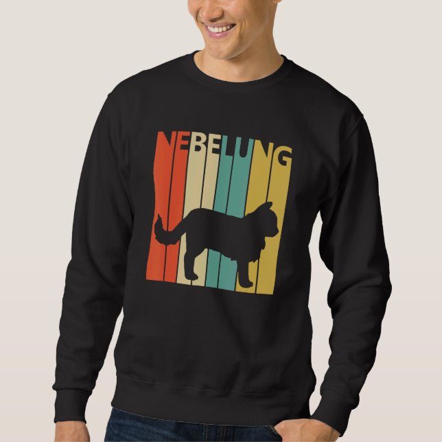 Sudadera Cute Nebelung Cat (Anverso)