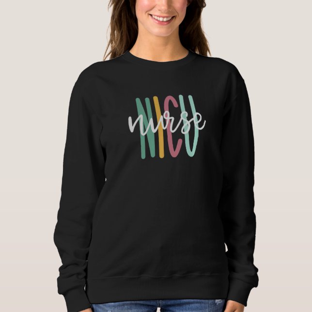 Sudadera Cute Nicu Nurse (Anverso)