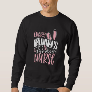 Sudadera Cute Nicu Picu L&d Cada Bunnys Enfermera Favorita