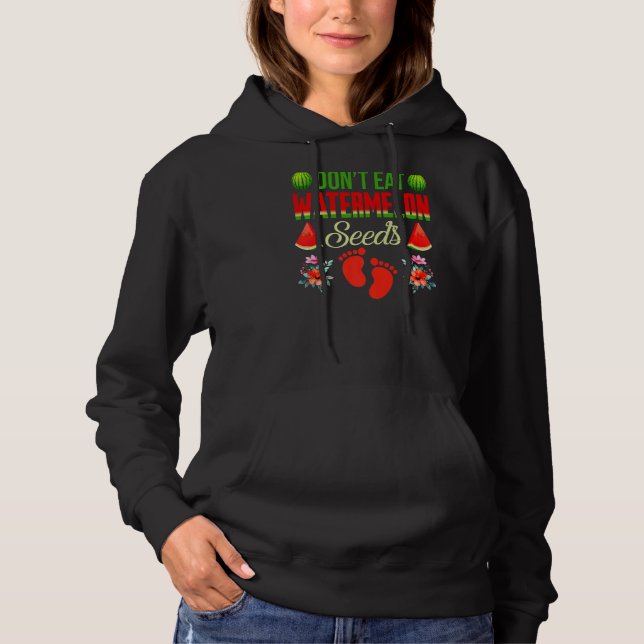 Sudadera Cute no comas semillas de sandía hierba de fruta d (Anverso)
