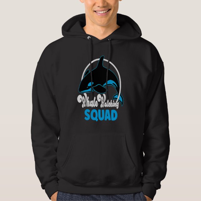 Sudadera Cute orca whale watching Squad (Anverso)