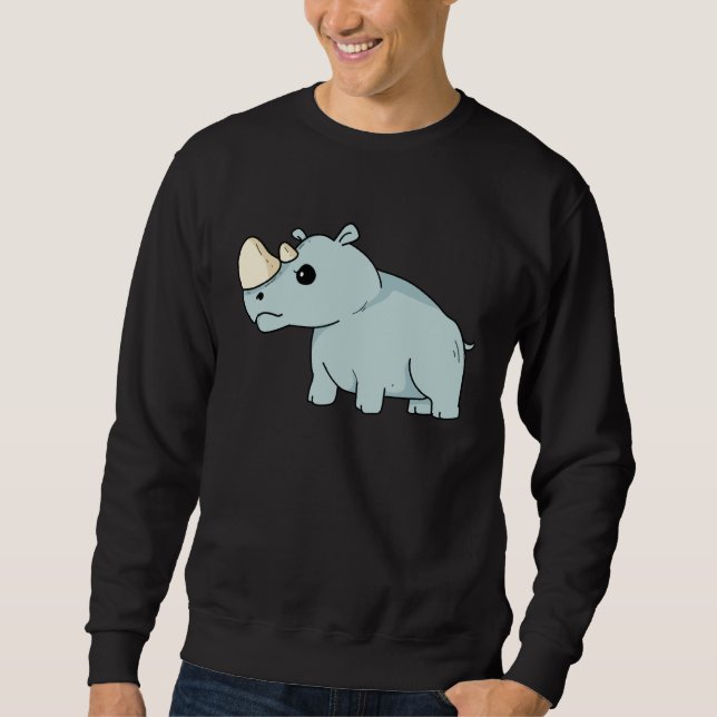 Sudadera Cute Orphan Baby Rhino Stop Poaching Parents Rhino (Anverso)