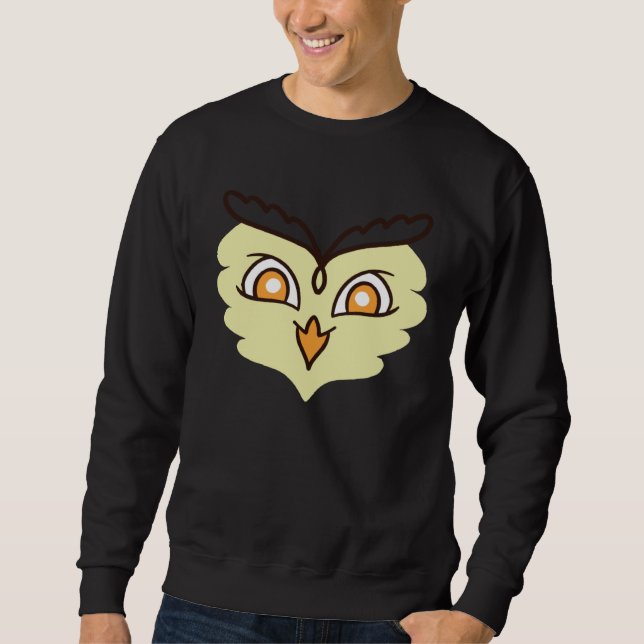 Sudadera Cute Owl Bird Wisdom Smart (Anverso)