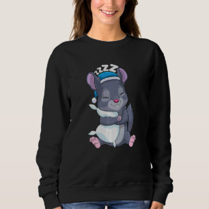 Sudadera Cute Pajama para las mujeres Nigh Sleeping Chinchi