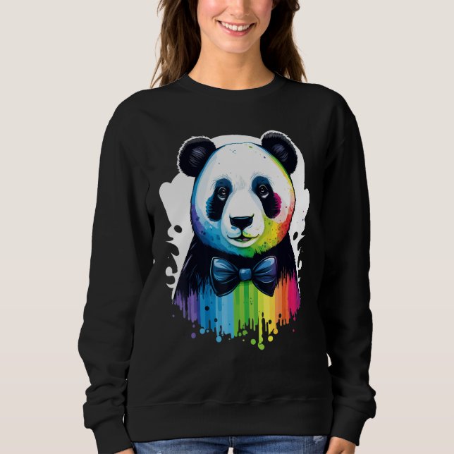 Sudadera Cute Panda  Animal on Panda 2 (Anverso)