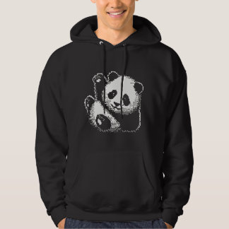 SUDADERA CUTE PANDA GREETING: ¡HOLA! PANDA HOODIE