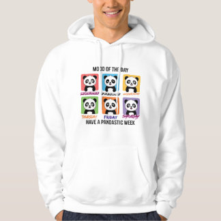 Sudadera Cute Panda Mood of the Day Hoodie