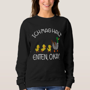 Sudadera Cute Pato Me Gusta Tener Patos Bien