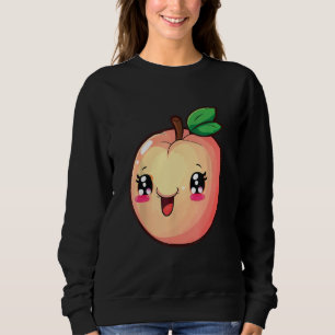 Sudadera Cute Peach Halloween 2024 Costume Fruit Graphic Su
