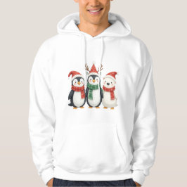 Sudadera Cute Penguins Design Hoodie