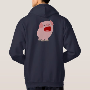 Sudadera Cute Personalizado Cantando Cerdo Hoodie