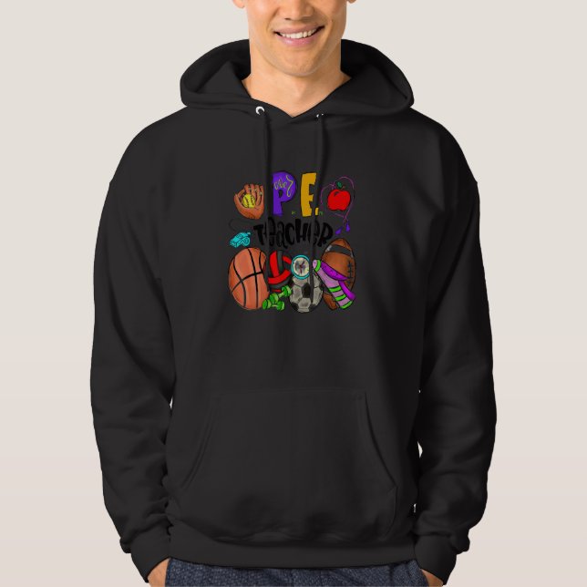 Sudadera Cute Physical Education Back To School Phys Ed Tea (Anverso)