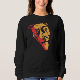 Sudadera Cute Pit Bull Terrier Lover Pitbull Mom Pittie Dad