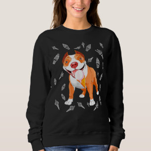 Sudadera Cute Pitbull Helado Cream Lover Funny Helado Cono
