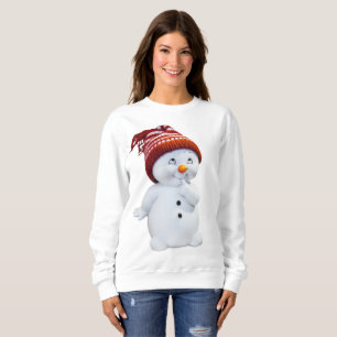 SUDADERA CUTE PLAYFUL SNOWMAN