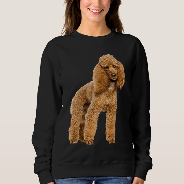 Sudadera Cute poodle (Anverso)