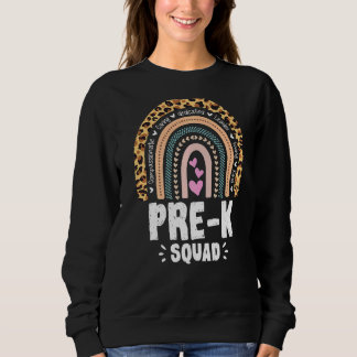 Sudadera Cute Pre K Squad School Adminsion Front O