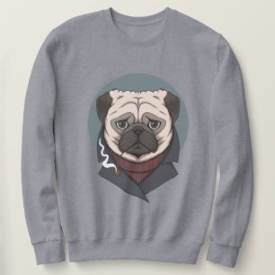 Sudadera Cute Pug