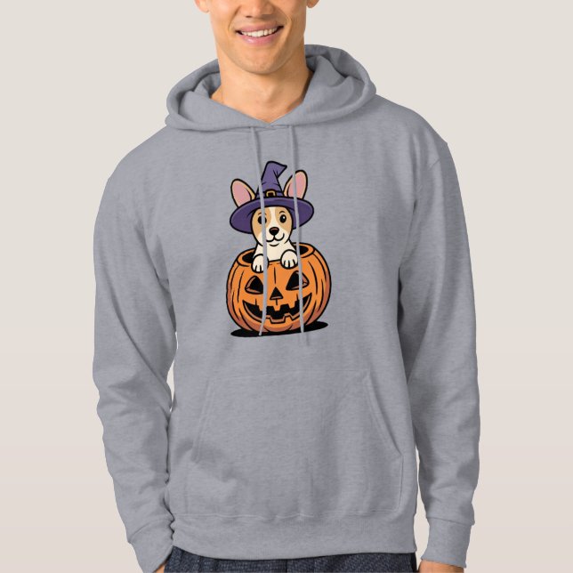 Sudadera cute puppy ready for trick or treating (Anverso)