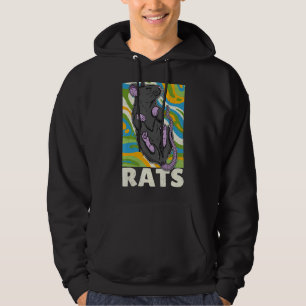 Sudadera Cute Rat Rat Rat Rat Rodent Mouse Mascota Biología