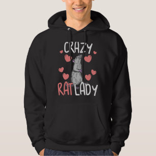 Sudadera Cute Rat Rat Rat Rat Rodent Ratón Mascota Biología