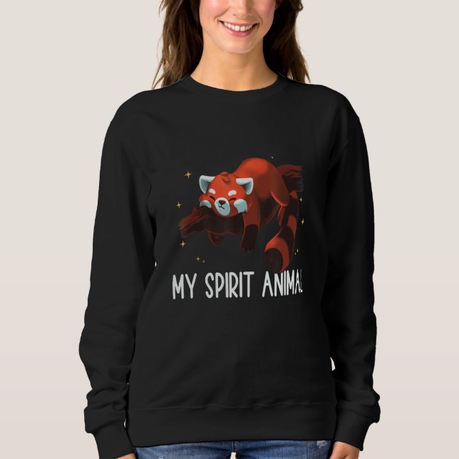 Sudadera Cute Red Panda        Red Panda My Spirit Animal (Anverso)