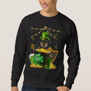 Sudadera Cute Rottweiler Dog Shamrock St Patricks Day Dog I
