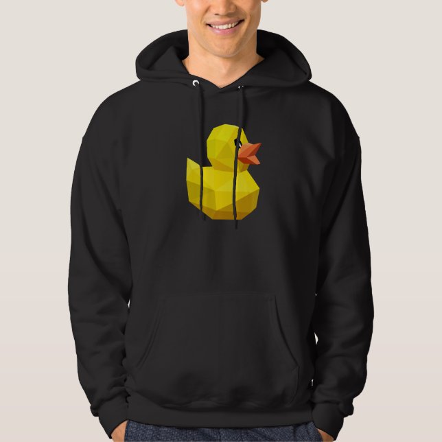 Sudadera Cute Rubber Duck  Bird Geometric Abstract Ducky (Anverso)
