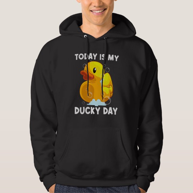 Sudadera Cute Rubber Duck For Men Women Kids Rubber Duckie  (Anverso)
