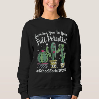 Sudadera Cute School Social Worker Appreciation Week back t