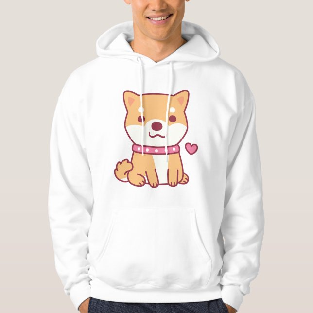 Sudadera Cute Shiba Inu Dog (Anverso)