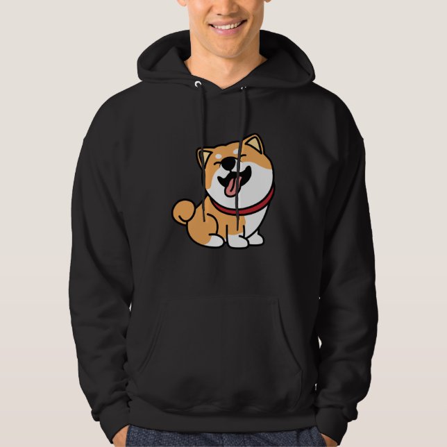 Sudadera Cute Shiba Inu Dog (Anverso)