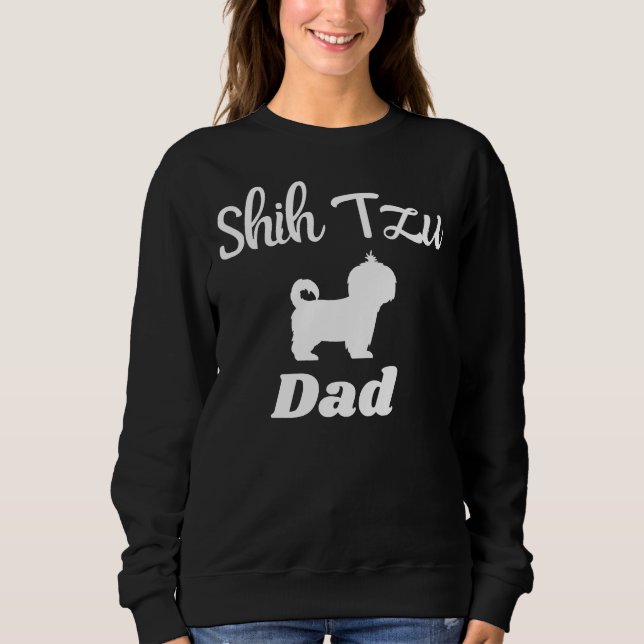 Sudadera Cute Shih Tzu Dad Dog (Anverso)