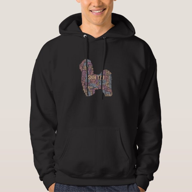 Sudadera Cute Shih Tzu Perro Cachorro No Comprar Adopta (Anverso)