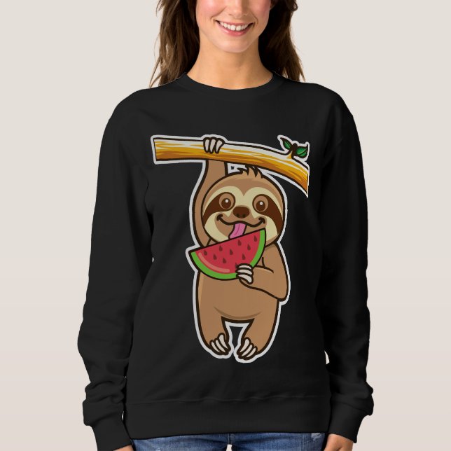 Sudadera Cute Sloth Melon (Anverso)