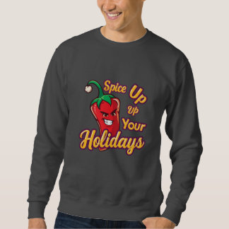 Sudadera Cute Spicy Christmas Chili – “Spice Up Your Holida