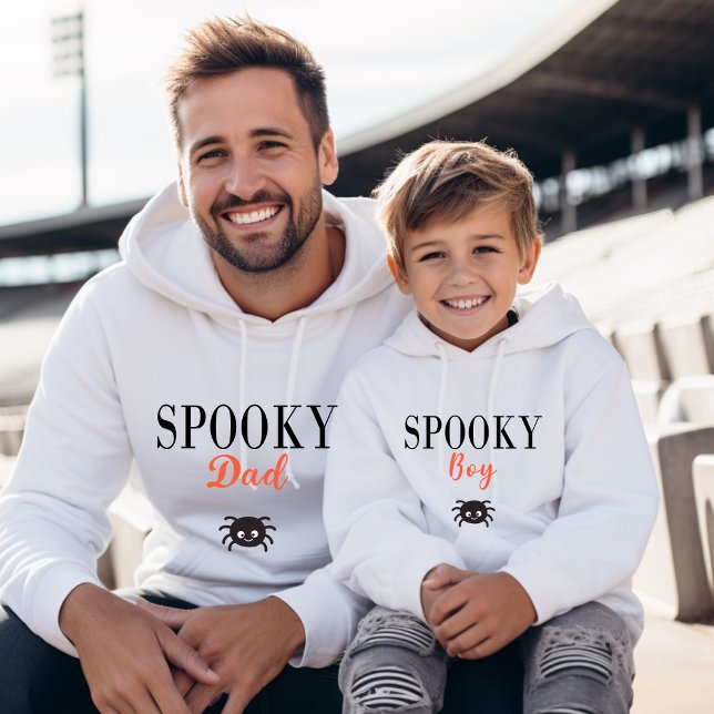 Sudadera Cute Spooky Dad Family Halloween Spider (Subido por el creador)