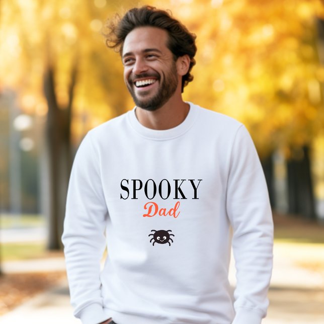 Sudadera Cute Spooky Dad Family Halloween Spider (Subido por el creador)
