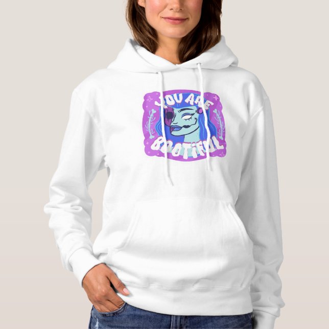 Sudadera Cute Spooky You Are Bootiful Halloween Design (Anverso)