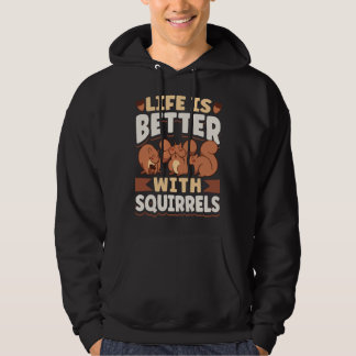 Sudadera Cute Squirrel Rodent   With Squirrels