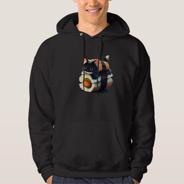 Sudadera Cute Sushi Cat (Anverso)