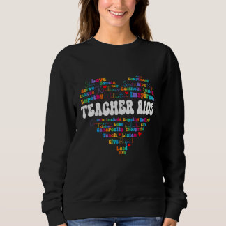 Sudadera Cute Teacher Aide Appreciation Week back to school
