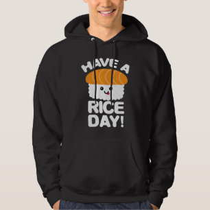 Sudadera Cute Tener Un Día De Arroz Rollo De Arroz De Sushi
