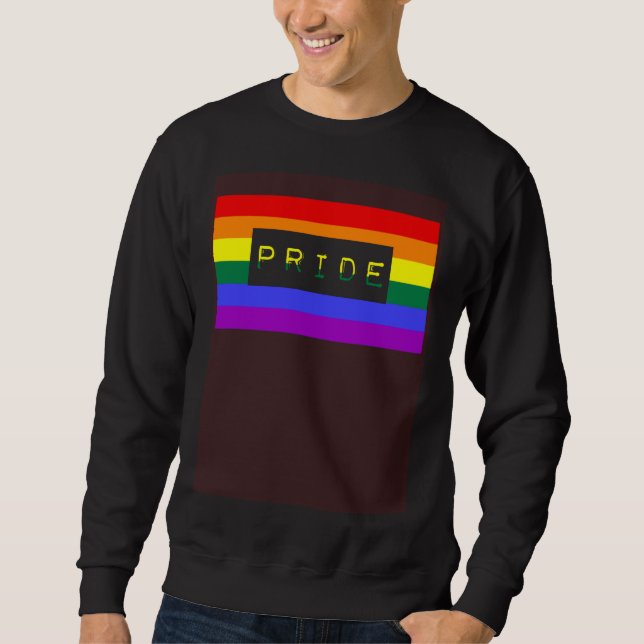 Sudadera Cute Trendy Unique LGBTQ Gay Pride Flag Queer Quot (Anverso)
