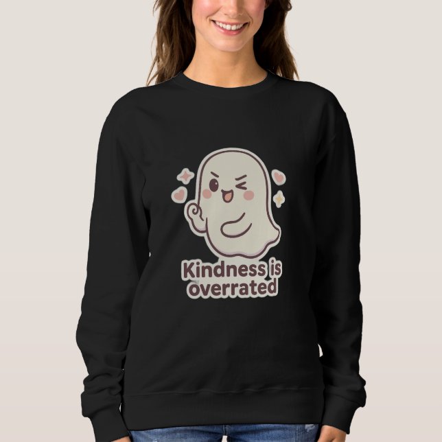 Sudadera Cute Typography Halloween Design  (Anverso)