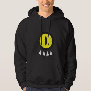 Sudadera Cute un monstruo ocular cara de disfraz masculino