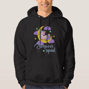 Sudadera Cute unicornio Cuello de Escuadrón de Escuadrón de