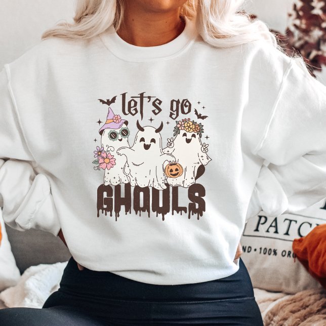 Sudadera Cute Vamos Ghouls Halloween Sweatshirt (Subido por el creador)